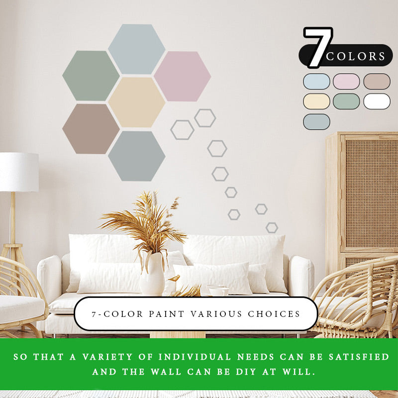 Rolling Brush Latex Paint Wall Paint Repair Wall Paste With Rollers Brush Set White Latex Paint Patching Wall Paste Graffiti Cover Wall Renovation Re