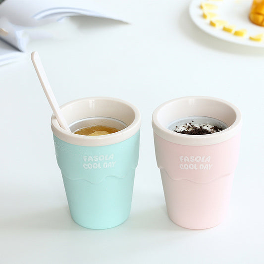 Slushy Mug Magic Slush Ice Maker Machine Freeze Cup for Household DIY Milkshake Water Ice in Seconds