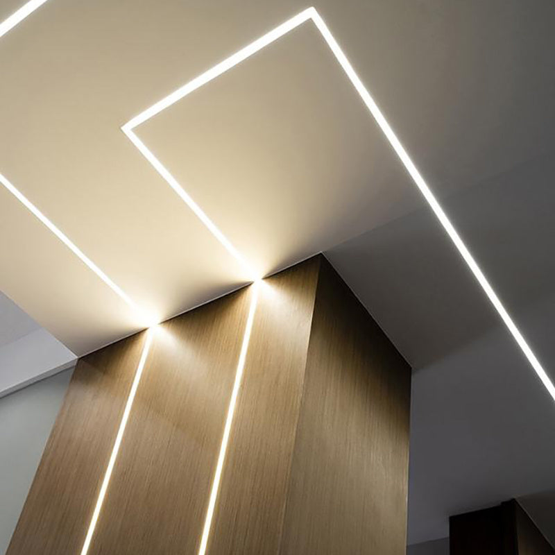 Ceiling Shape Bendable Flexible  Silicone Linear Lamp